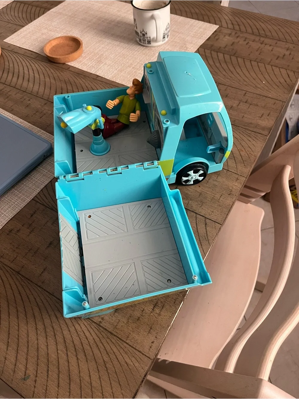 Scooby doo Mystery Machine Kids Toy Van - Teal